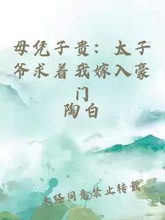 母凭子贵：太子爷求着我嫁入豪门